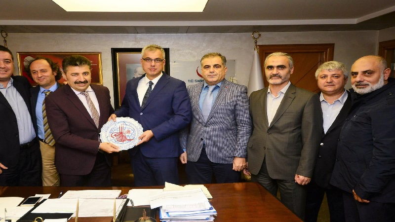 İSTANBUL İL SAĞLIK MÜDÜRÜ DOÇ. DR. KEMAL MEMİŞOĞLU'NU MAKAMINDA ZİYARET