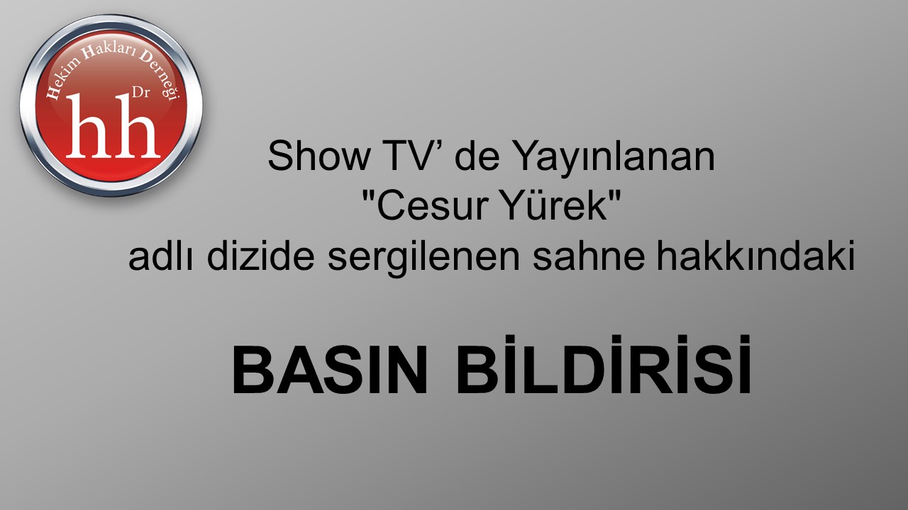 BASIN BİLDİRİSİ