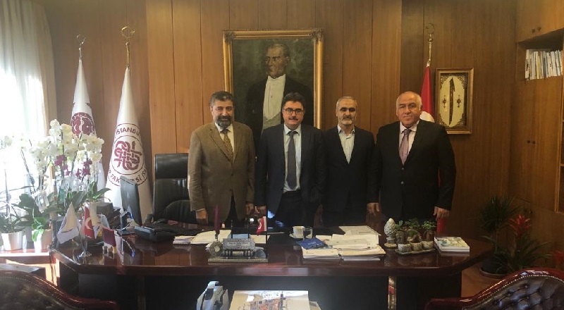İstanbul Üniversitesi Tıp Fakültesi Dekanı Prof. Dr. Tufan TÜKEK'i Ziyaret